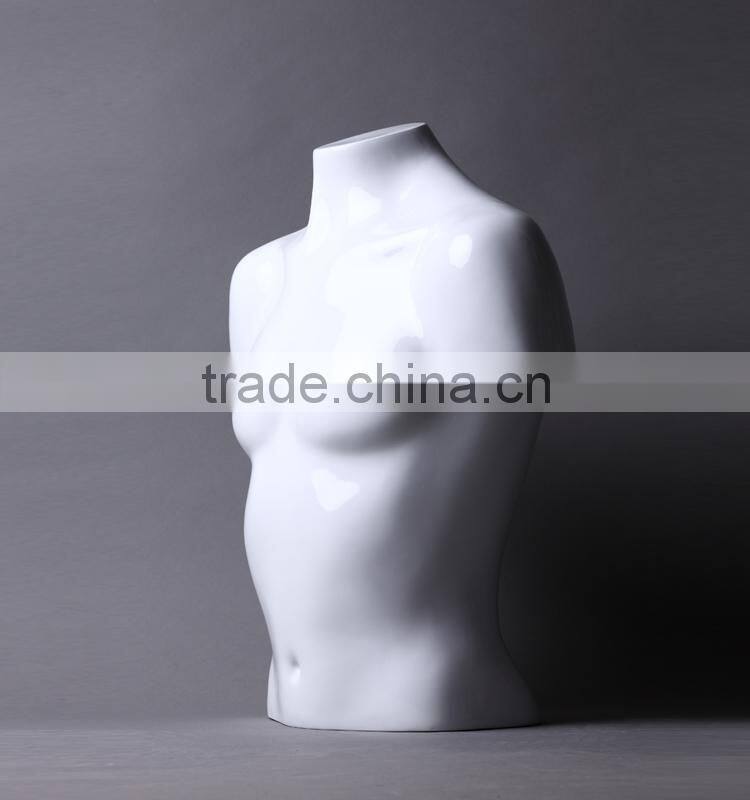 high quality half body fiberglass male mannequin