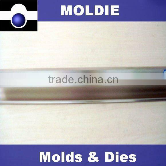 Anodized aluminium profile for refrigerators handle