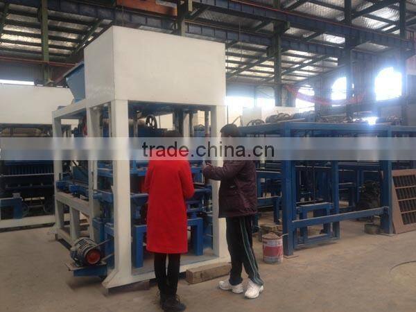 QT6-15 brick making machie in China brick making machinery