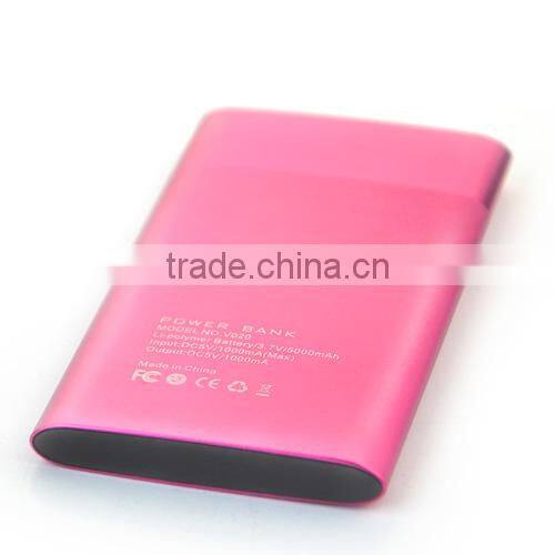 privite tooling and nice design hottest aluminum powerbank 4200mah for famous brand mobile GB020