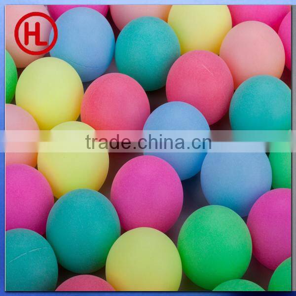 Color chape ping pong/table tennis ball wholesale