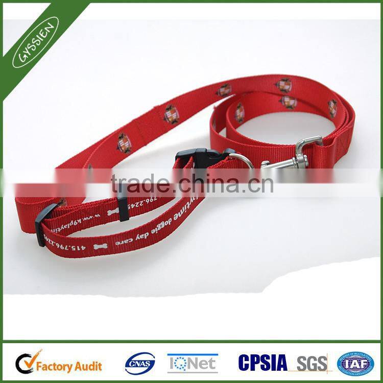 Stock wholesale 2015 high quality custom dog leash,running nylon dog leash
