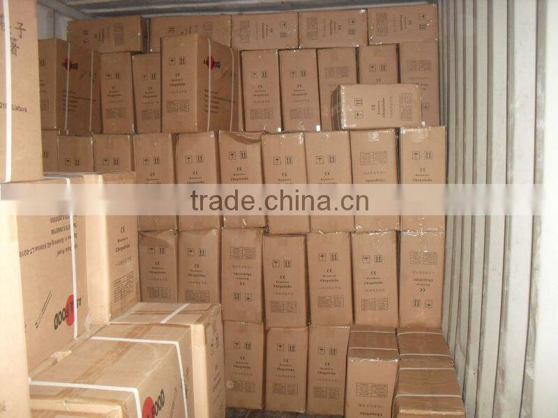 bamboo chopstick cover with half paper