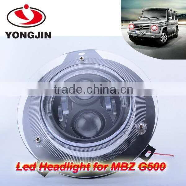 High / low beam 90w 75w 11 inch led headlight for MBZ G500