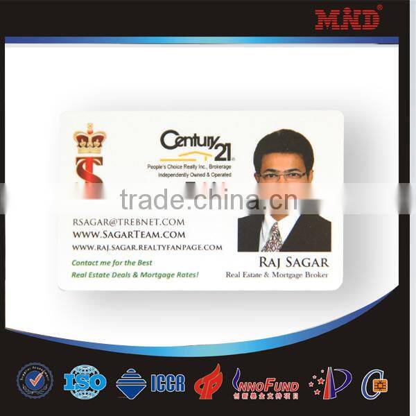 MDC41 Plastic facebook id card / School student photo id card / Business employee id card