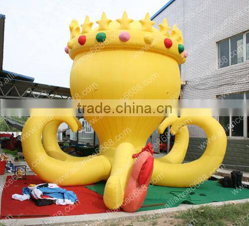 Giant inflatable advertising inflatable octopus accept customize model