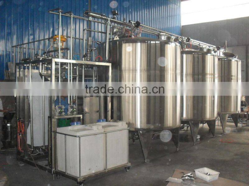 High Quality Stainless Steel Automatic CIP Cleaning Plant For Tomato Processing Project