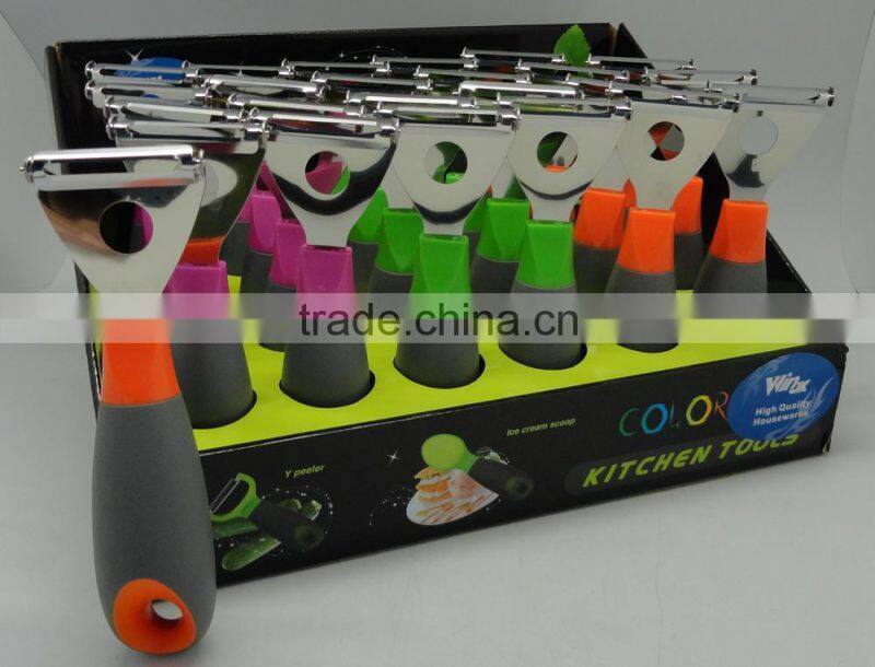 big and fat handle kitchen gadget set,kitchen accessories, ICE CREAM SPOON, PEELER, OPENER