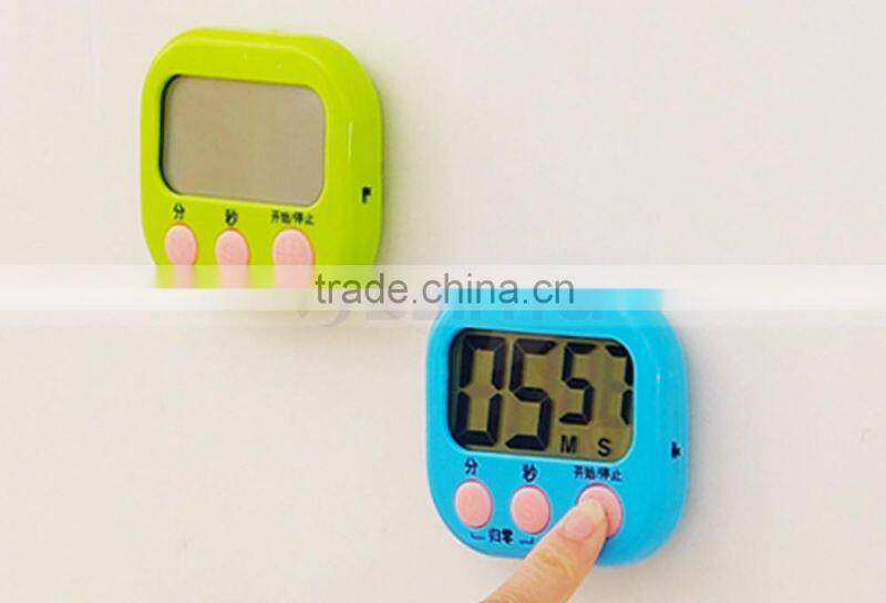 64.5*33.5mm Big Screen 4 Digits Multi Function Cooking Countdown Timer