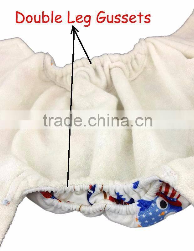 AnAnBaby Eco Baby diapers Square tabs nappy Bamboo inner diaper