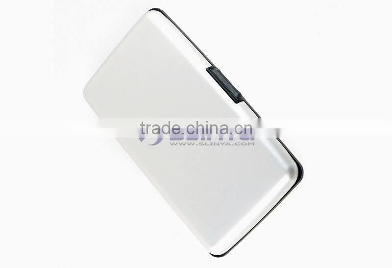 IPX4 Waterproof RFID Credit Cards IC Card Aluminum Name Card Wallet