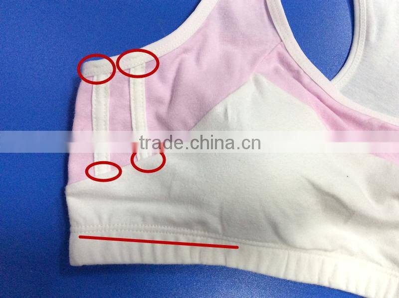 Girls hot sale sexy net bra designs Breathable