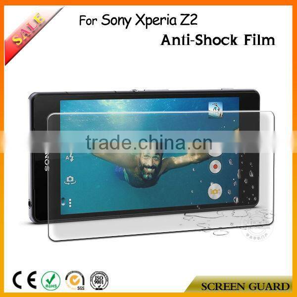New Arrival!! Anti-shatter PMMA Anti-shock Screen Protector For Sony Xperia Z2