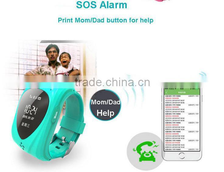 Hot Smallest Kids GPS Tracker Watch With SOS Button watch gps tracker,mini gps tracker for kids
