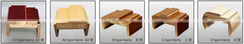 Latest Design Wooden Door PVC Door Coated MDF Panel