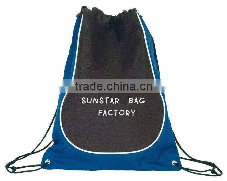 High quality promote backpack drawstring