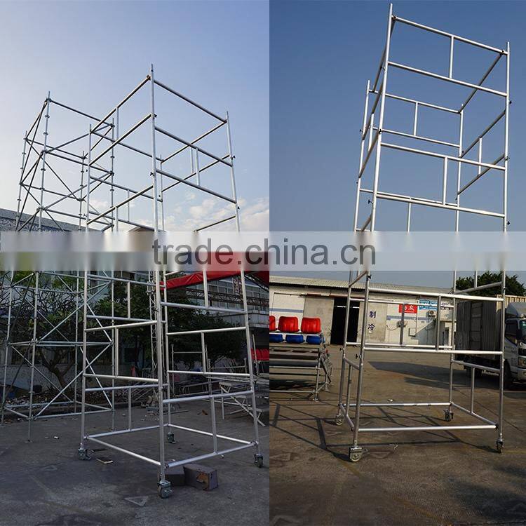 China custom h shape aluminium scaffoldings for sale