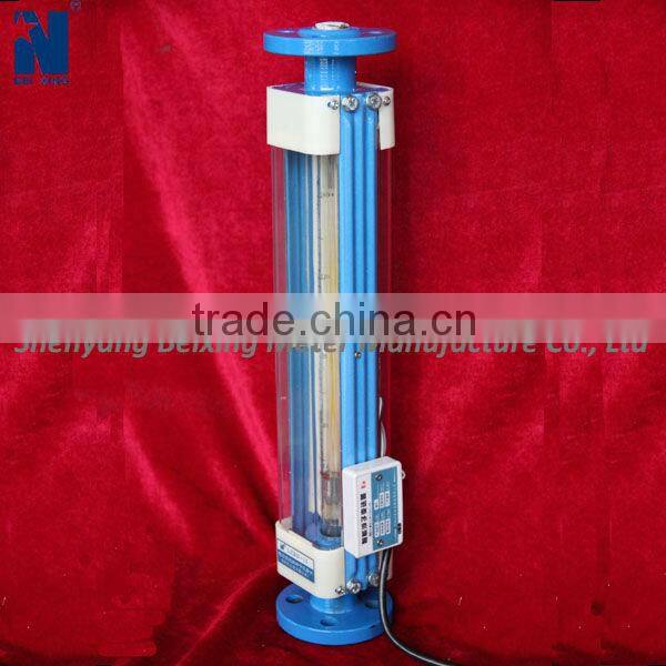 Water remote flow meter, rotameter with digital display