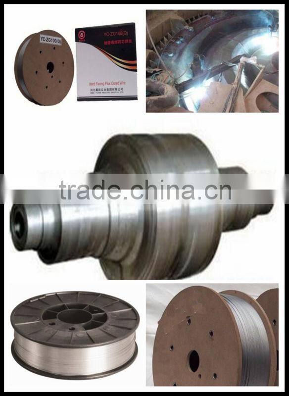 Repairing coal roll flux cored welding wire