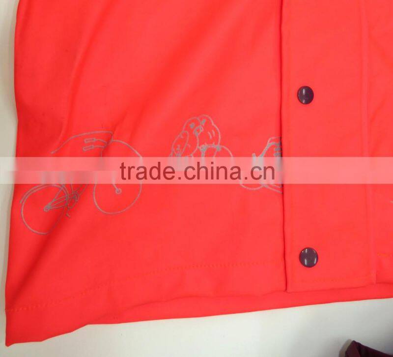 Children's water-resistant coat waterproof jacket waterproof fabric