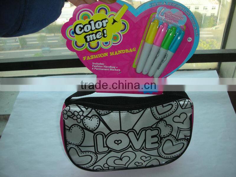 DIY fashion child drawing bag