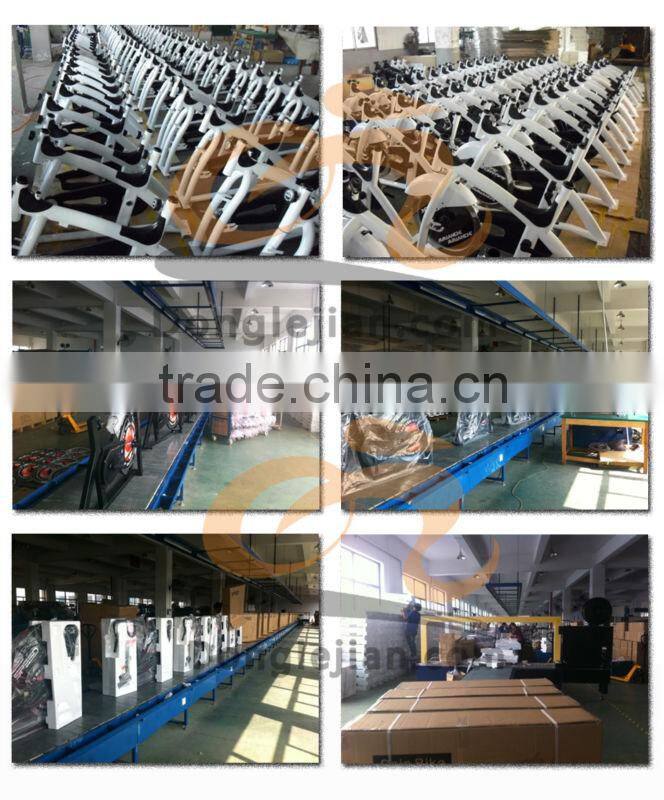 Fitness bodybuilding spin bike for home trainer