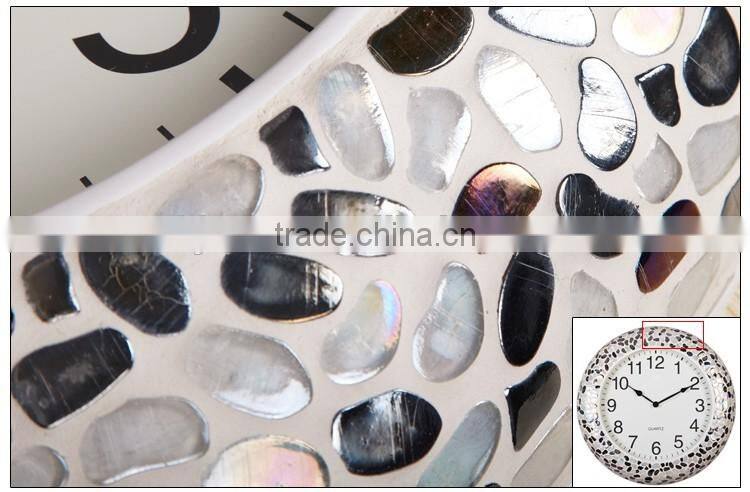 Home Decor Quartz Analog Type Porcelain Antique Cloisonne Clocks