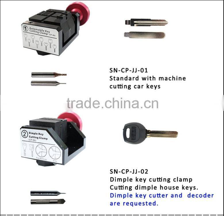Professional SEC-E9 Lightweight Computerized Key Cutting Machine supply Audi keys duplicate