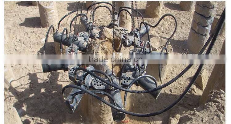 China manufacture BEIYI MK180S Hydraulic Pile Breaker For Round Concrete Piles