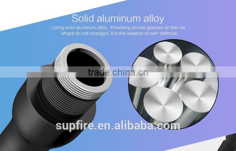 Newest compact torch high power rechargeable led flashlight