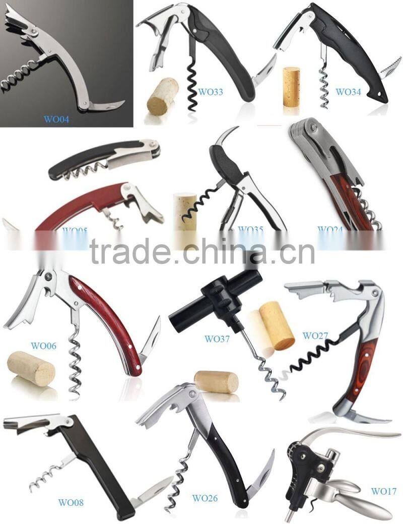 Manual handle model ebony wood opener