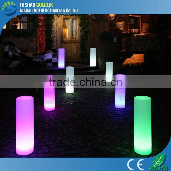 GLACS Control Illuminated LED Outdoor Lamp/LED Floor Lamp Outdoor/Plastic Lighted LED Garden Lamps