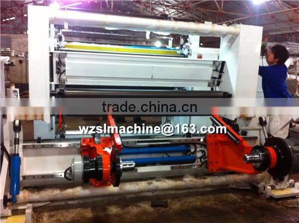 Hot selling! Automatic slitting rewindingmachine/super clear bopp tape slitting machine