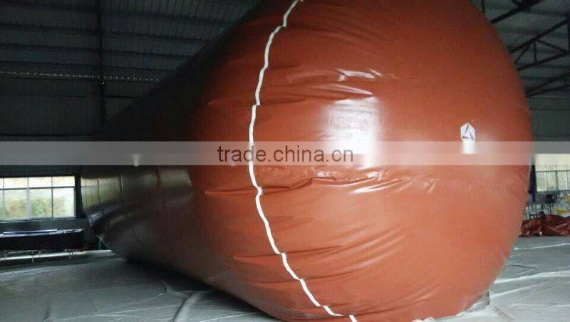 PUXIN foldable soft PVC biogas storage balloon
