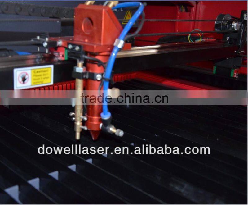 CE ISO certifacte Dowell 1410 CO2 laser tube engraving machine / laser cutter with high quality and speed