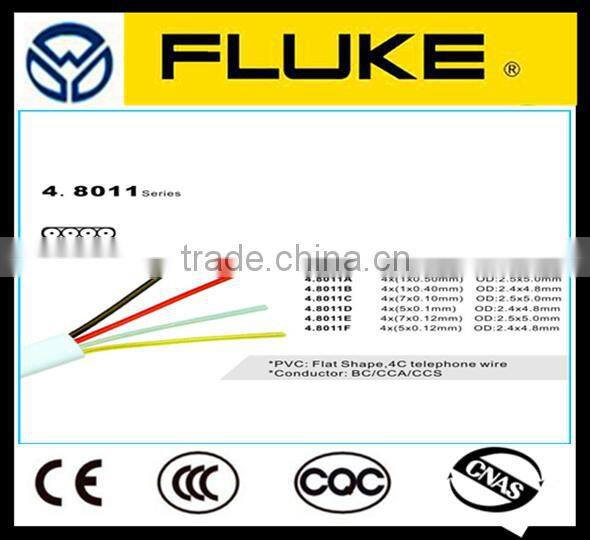 Silicone Rubber insulation copper conductor alarm cable