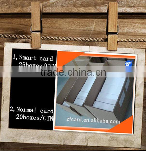 85.5*54*0.76 mm size printing transparent card