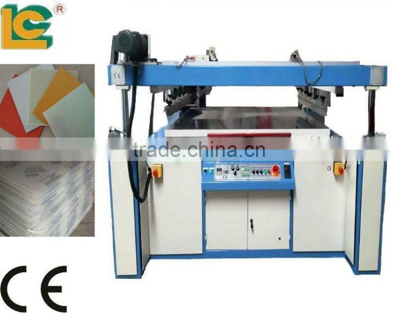 Dongguan big size glasses photographer screen printing machine LC-1200PL