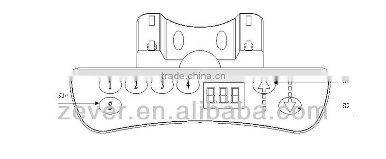 Two legs electric height adjustable office desk