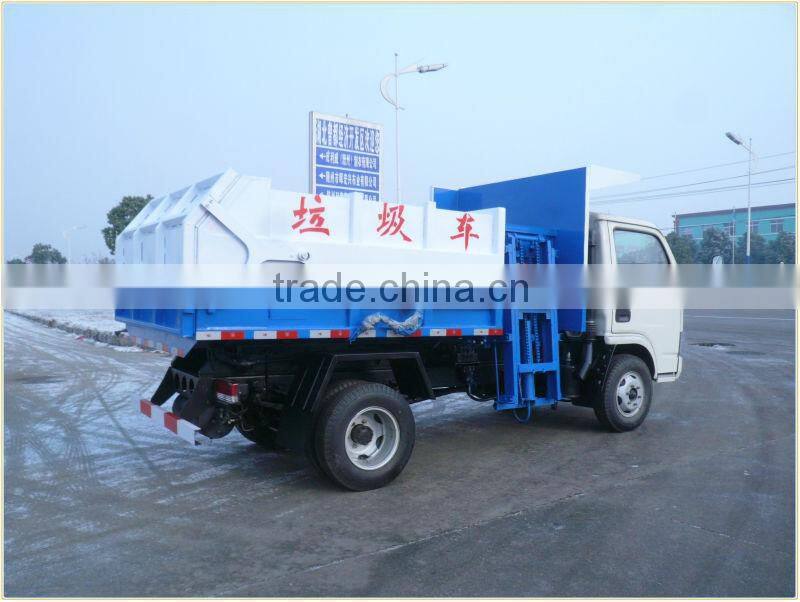 Dongfeng hanging bucket garbage truck