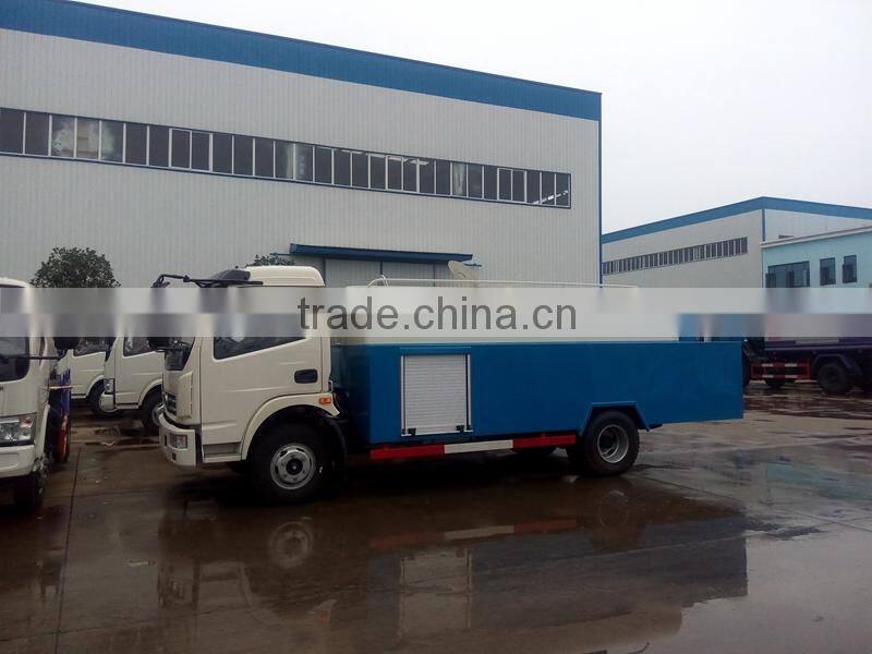 6000L high pressure washing truck, high pressure water truck