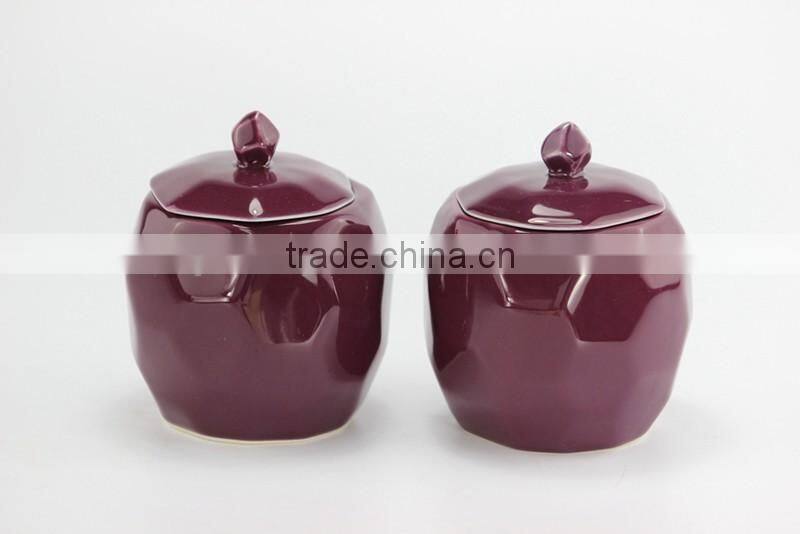 Home Decor Various Scents Ceramic Jar Candle With Lid