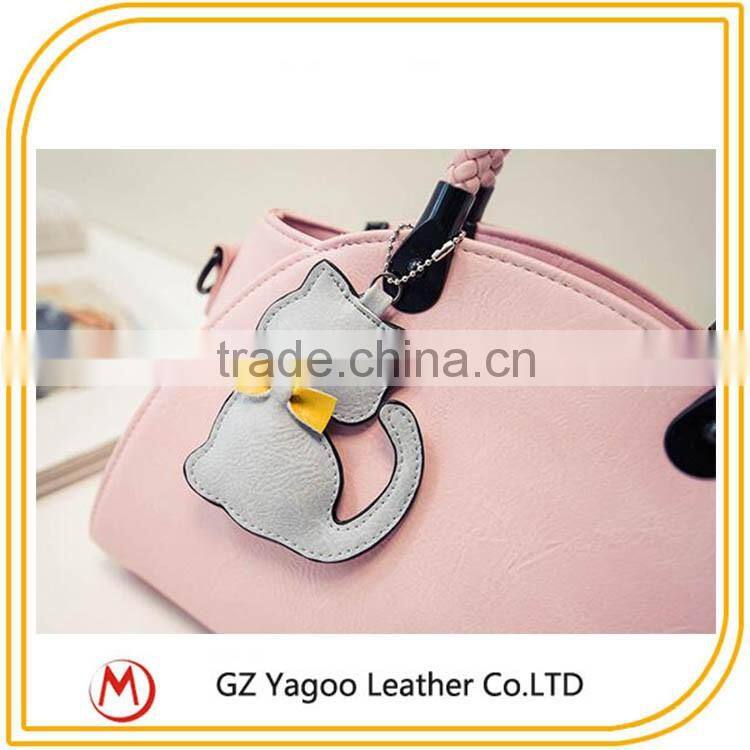 2016 wholesale China factroy retro lady handbag Korean leather bag bat wings