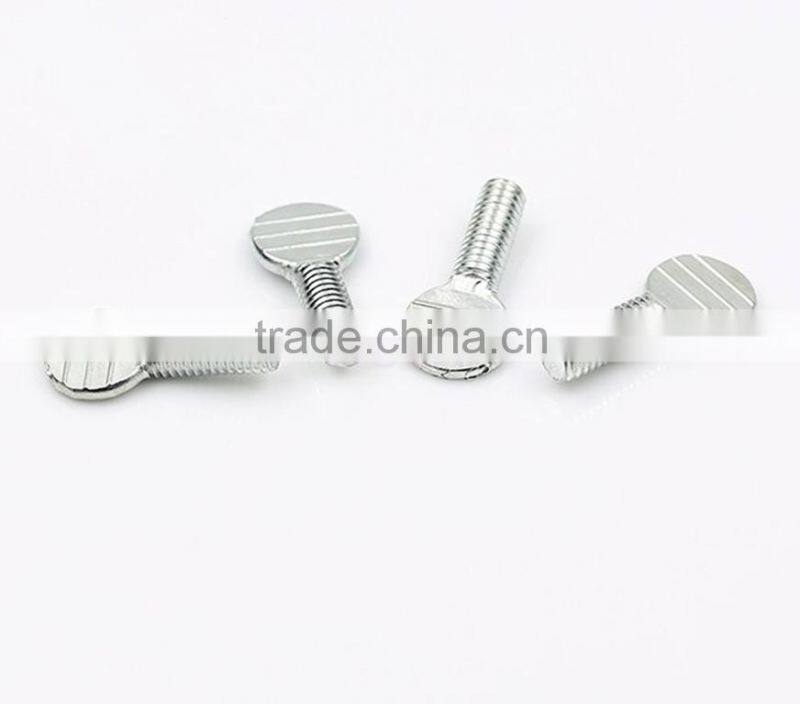 carbon steel machine threaded racket thumb screw