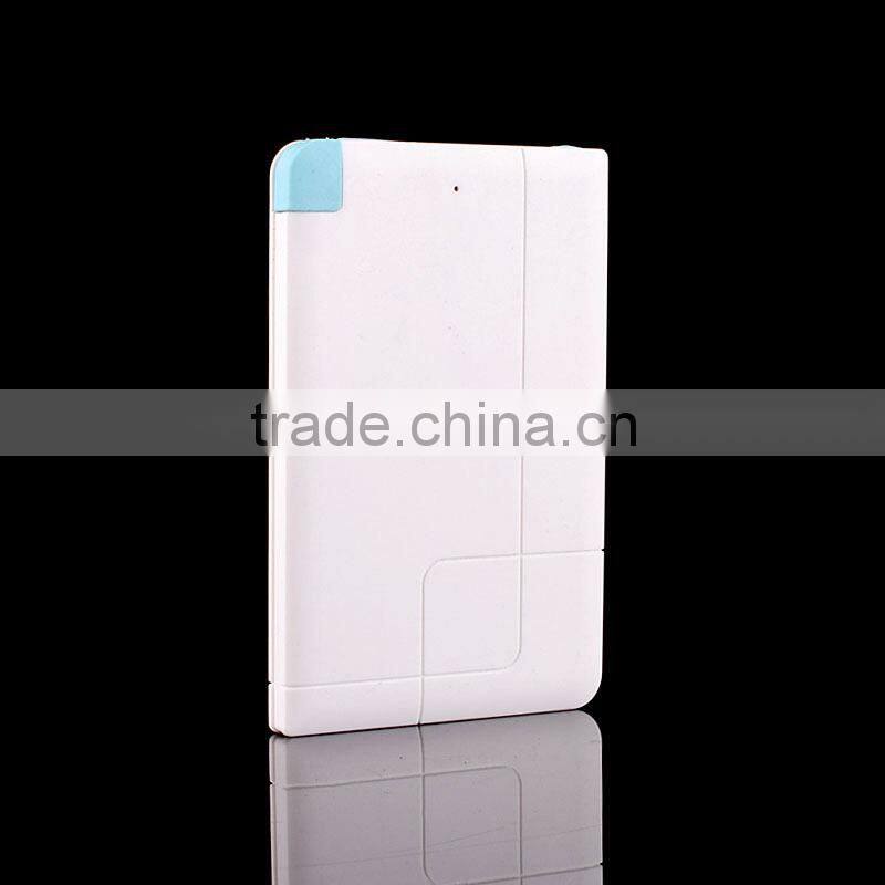 Best gift card oem power bank slim style with CE