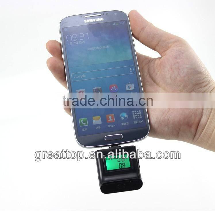 High Quality Alcohol Tester Detector with LCD Display Backlight for Samsung Galaxy S III S3 i9300 N7100for Galaxy nexusand other