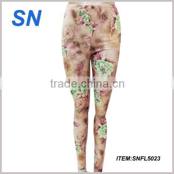 Wholesale Fashion Poker Print Leggings