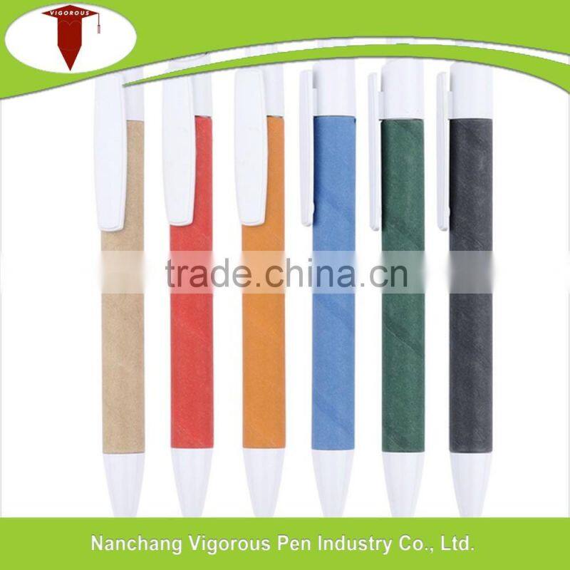 cheap eco friendly craft recycled paper pen