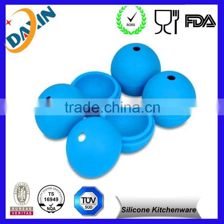 2016 cheapest round colorfast silicone ice ball