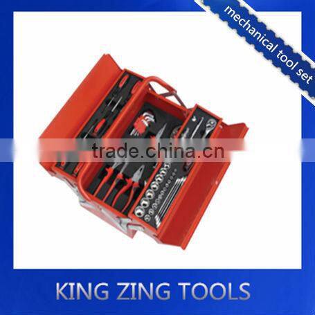 Hand tool set 48pcs metal box mechanical tool set